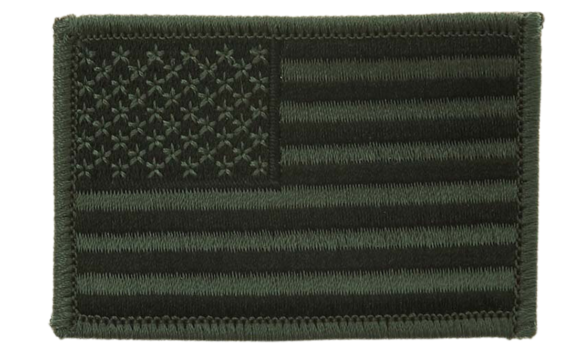 US Flag Patch Green